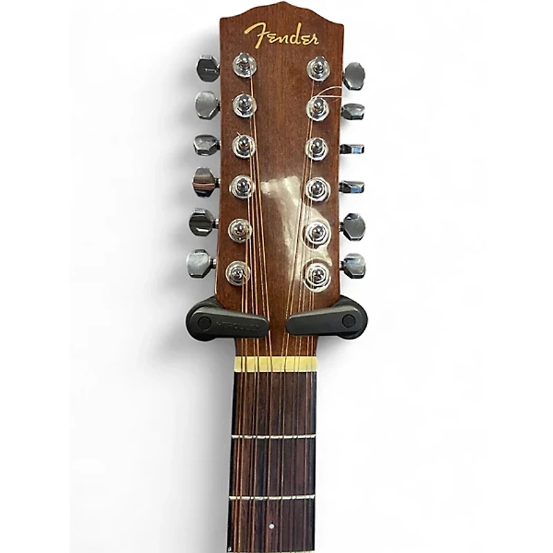Used Fender CD60SCE12 Natural 12 String Acoustic Electric Guitar
