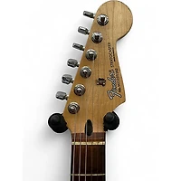 Used 2004 Fender Standard Stratocaster HSS Black Solid Body Electric Guitar