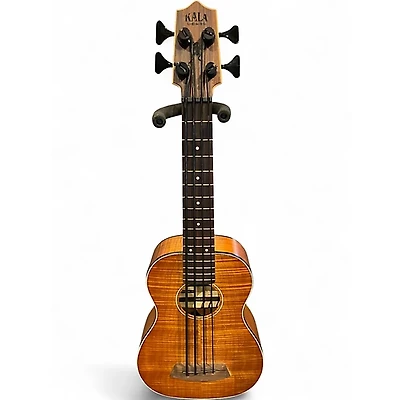 Used Kala Exotic Mahogany U-Bass Mahogany Acoustic Bass Guitar