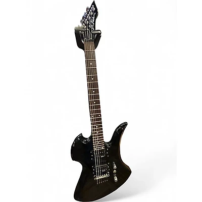 Used B.C. Rich Mockingbird ST Black Solid Body Electric Guitar