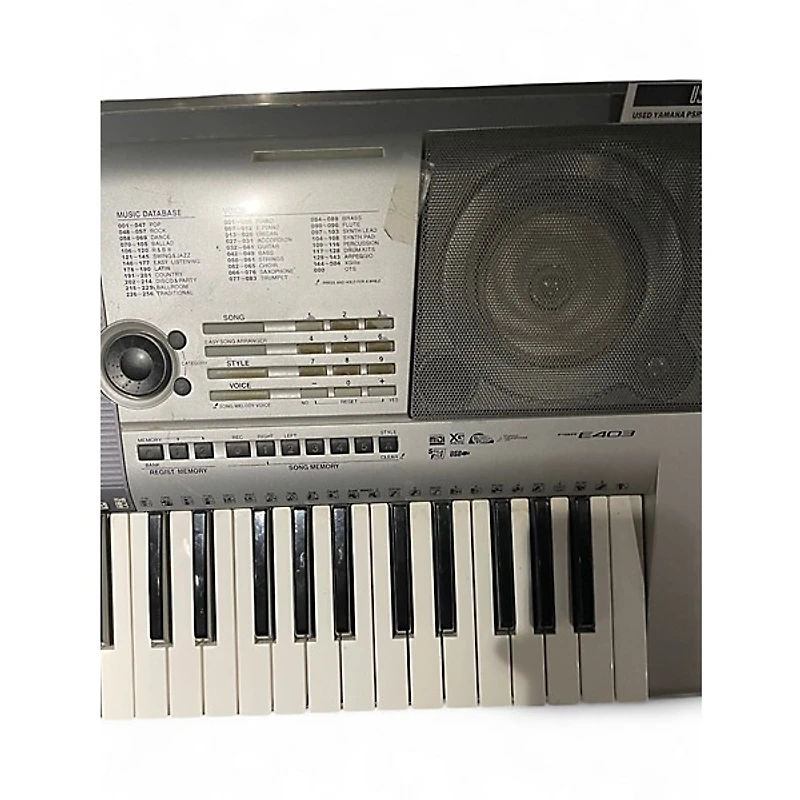 Used Yamaha PSRE403 Portable Keyboard