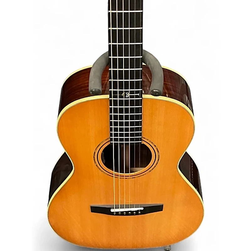 Used Alvarez LP70e Natural Acoustic Electric Guitar