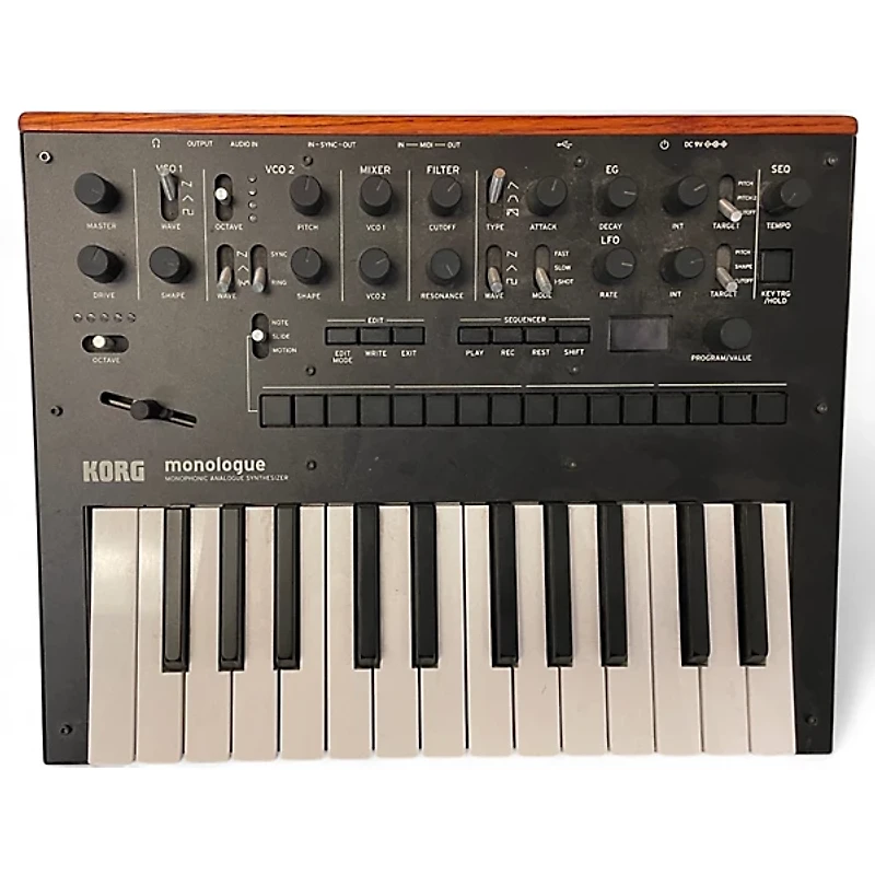 Used KORG Monologue Synthesizer