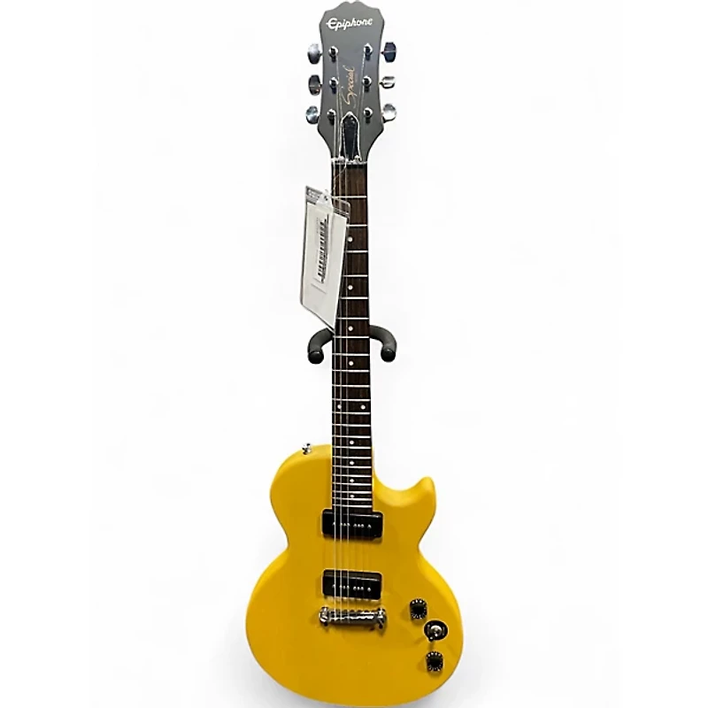 Used Epiphone Les Paul Special P90S Worn TV Yellow Solid Body Electric Guitar