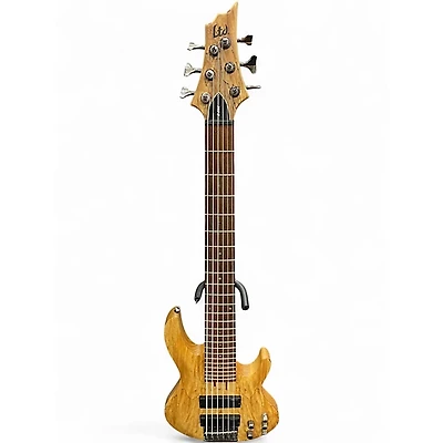 Used ESP B206 6 String Natural Electric Bass Guitar