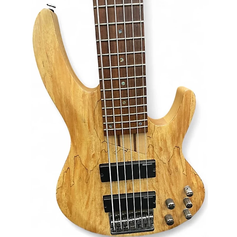 Used ESP B206 6 String Natural Electric Bass Guitar