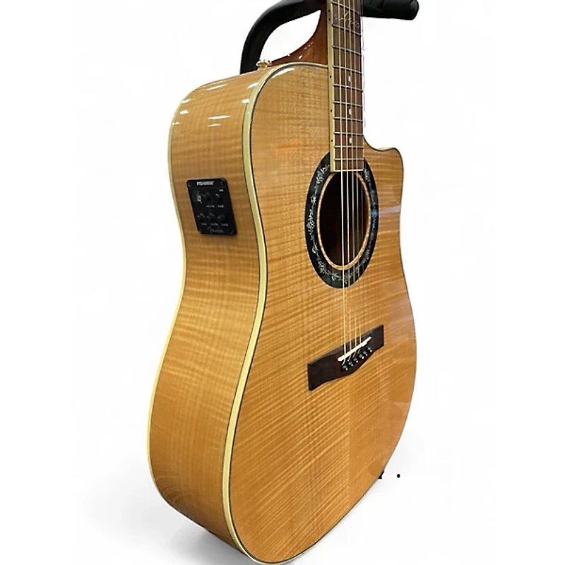 Used Fender T Bucket 400CE Natural Acoustic Electric Guitar