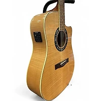Used Fender T Bucket 400CE Natural Acoustic Electric Guitar