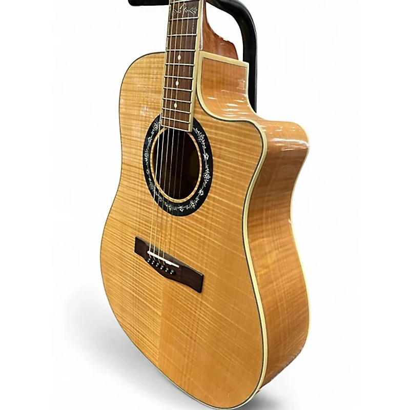 Used Fender T Bucket 400CE Natural Acoustic Electric Guitar