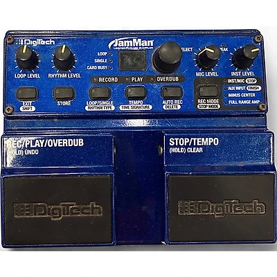 Used DigiTech JamMan Looper / Phrase Sampler Pedal