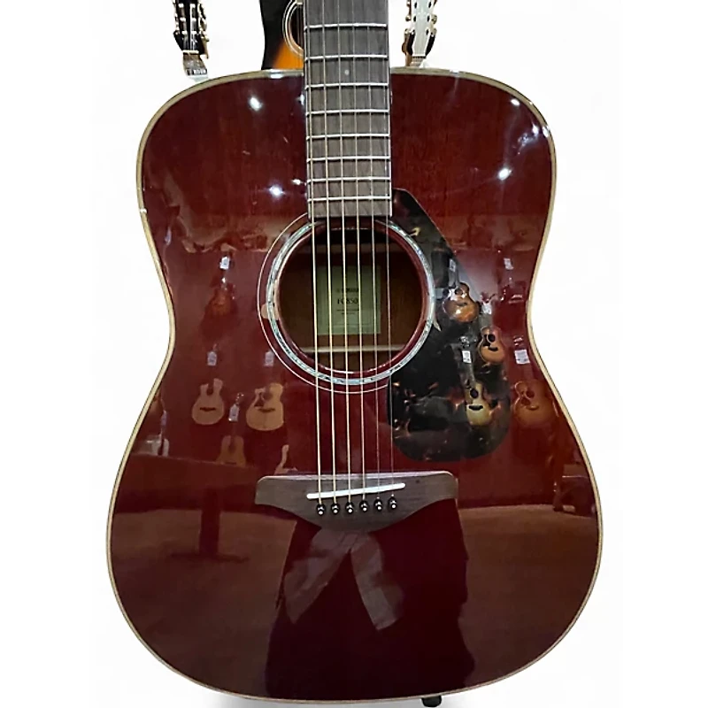 Used Yamaha FG850 Mahogany Acoustic Guitar