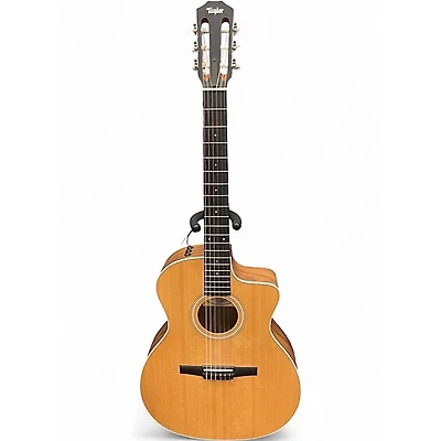 Used Taylor 214CEN Natural Classical Acoustic Electric Guitar