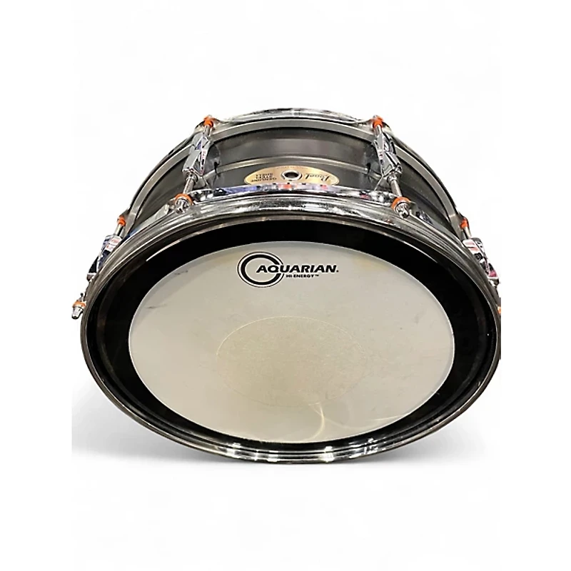 Used Pearl 5.5X14 genuine steel shell black matte Drum
