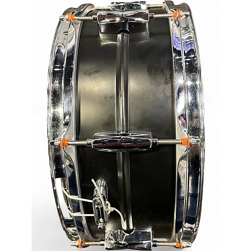 Used Pearl 5.5X14 genuine steel shell black matte Drum