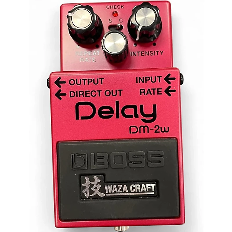 Used BOSS DM2W Delay Waza Craft Effect Pedal