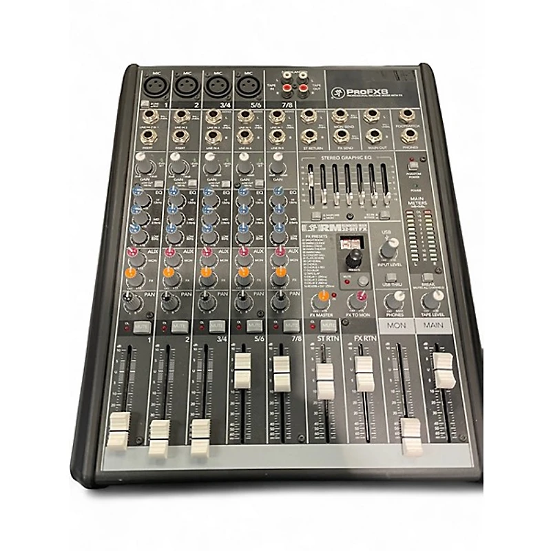 Used Mackie PROFX8 Unpowered Mixer