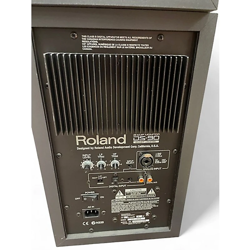 Used Roland DS-90A PAIR Powered Monitor