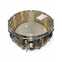 Used Slingerland 14in 10-Lug Brass Snare Drum BRASS Drum
