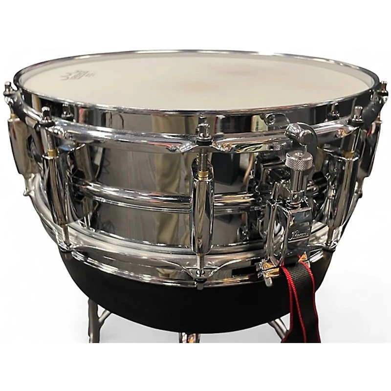 Used Pearl 14X5 Sensitone Snare Chrome Drum