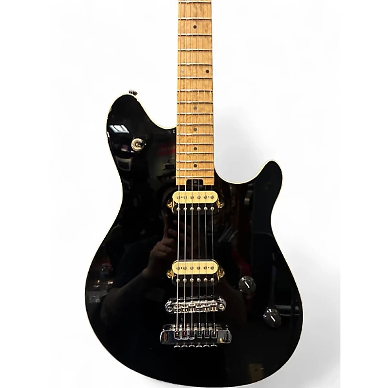 Used EVH Wolfgang Special Hardtail MIJ Black Solid Body Electric Guitar