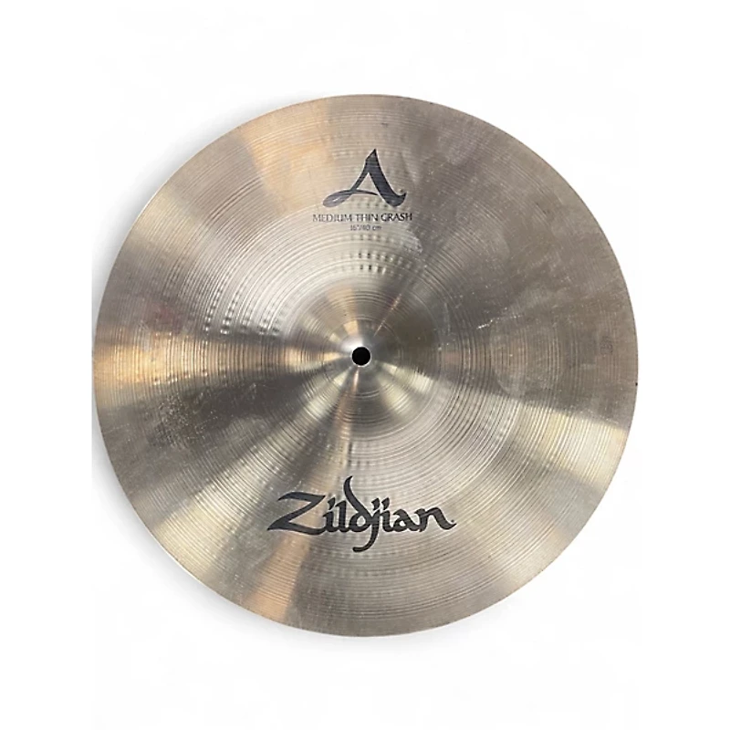 Used Zildjian 16in A CUSTOM MEDIUM THIN CRASH Cymbal