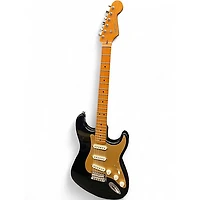 Used Squier Classic Vibe 1950S Stratocaster Black Solid Body Electric Guitar