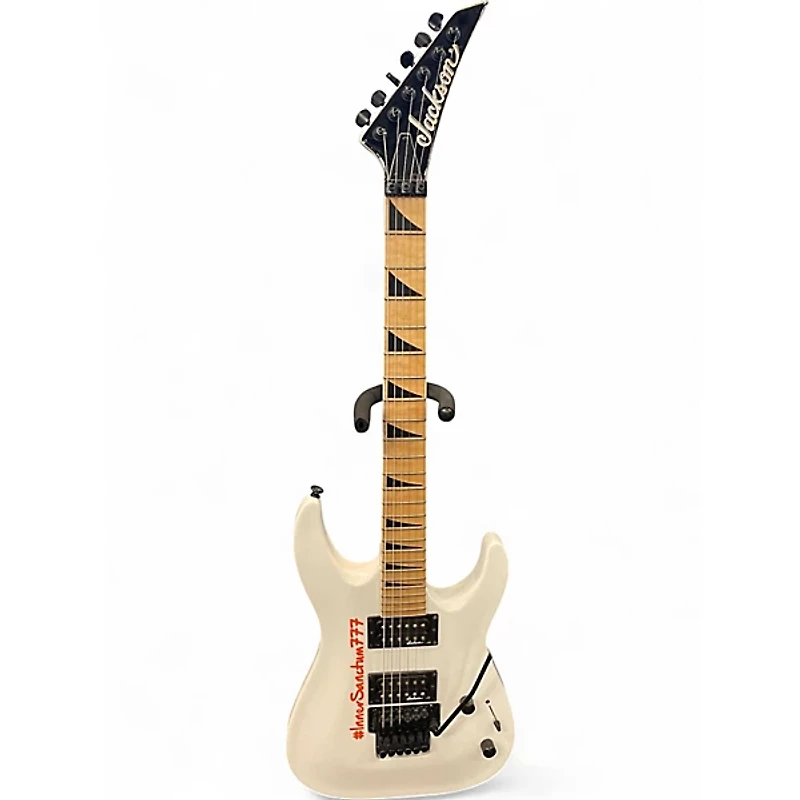 Used Jackson JS32 Dinky WHITE Solid Body Electric Guitar