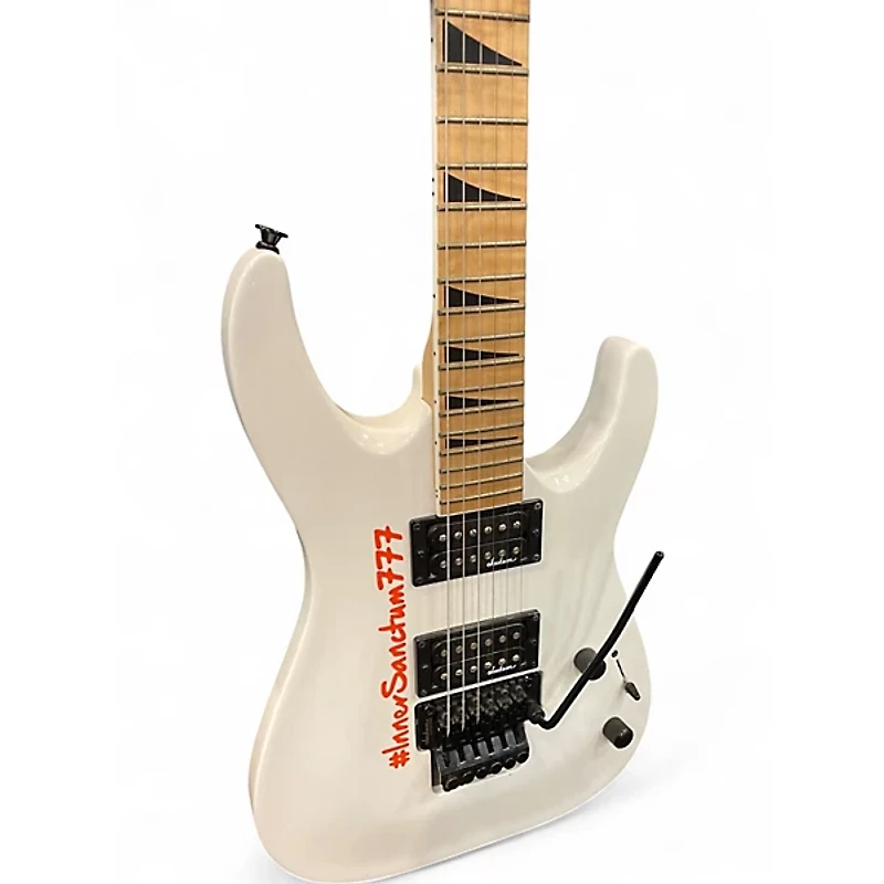 Used Jackson JS32 Dinky WHITE Solid Body Electric Guitar