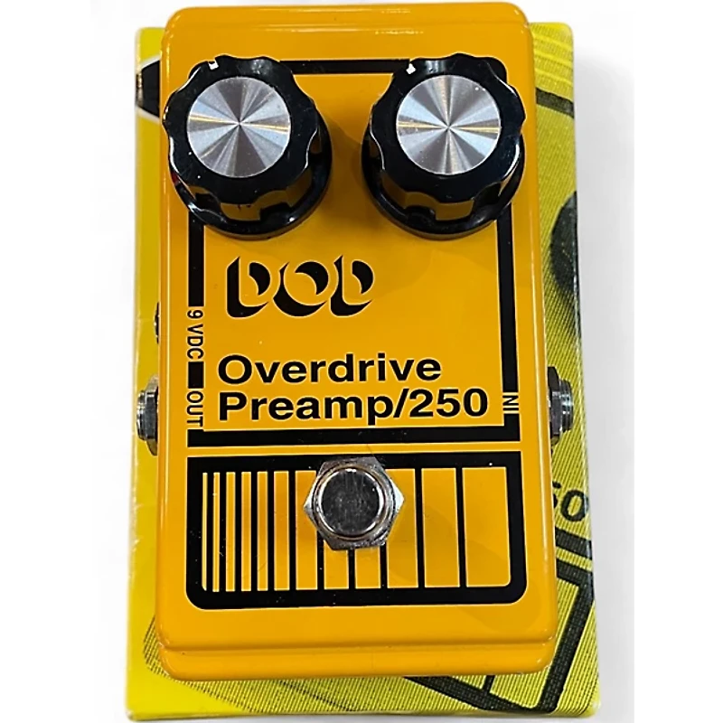 Used DOD Analog Overdrive Preamp 250 Effect Pedal
