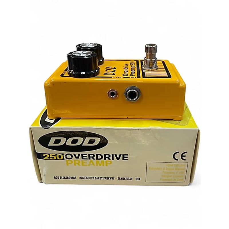 Used DOD Analog Overdrive Preamp 250 Effect Pedal