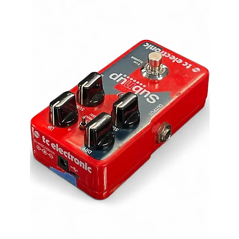 Used TC Electronic Sub N Up Octaver Effect Pedal