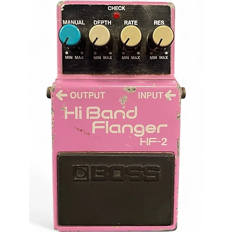 Used BOSS HF2 Hi Band Flanger Effect Pedal