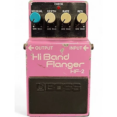 Used BOSS HF2 Hi Band Flanger Effect Pedal