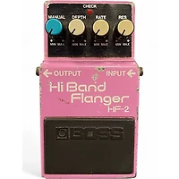 Used BOSS HF2 Hi Band Flanger Effect Pedal