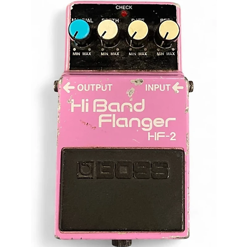 Used BOSS HF2 Hi Band Flanger Effect Pedal