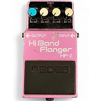 Used BOSS HF2 Hi Band Flanger Effect Pedal