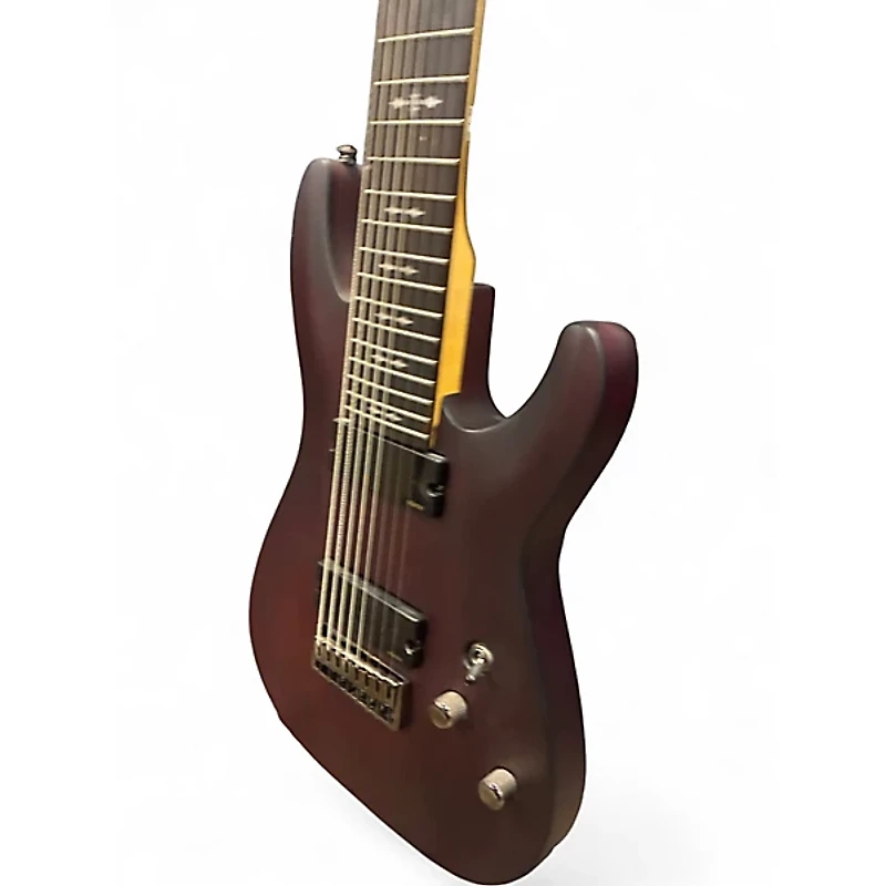 Used Schecter Guitar Research Omen 8 Walnut Solid Body Electric Guitar