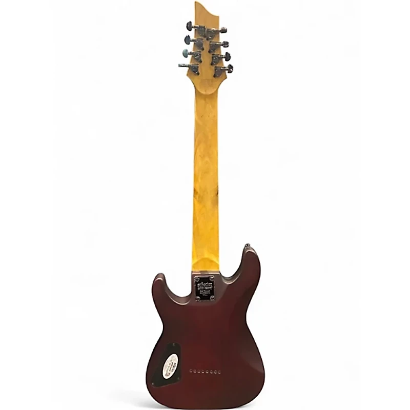 Used Schecter Guitar Research Omen 8 Walnut Solid Body Electric Guitar
