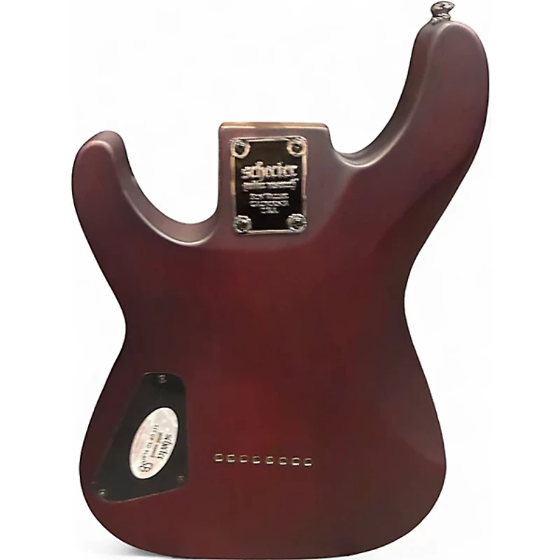 Used Schecter Guitar Research Omen 8 Walnut Solid Body Electric Guitar