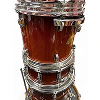Used Ludwig 5 Piece Accent CS Custom Amber Sparkle Drum Kit