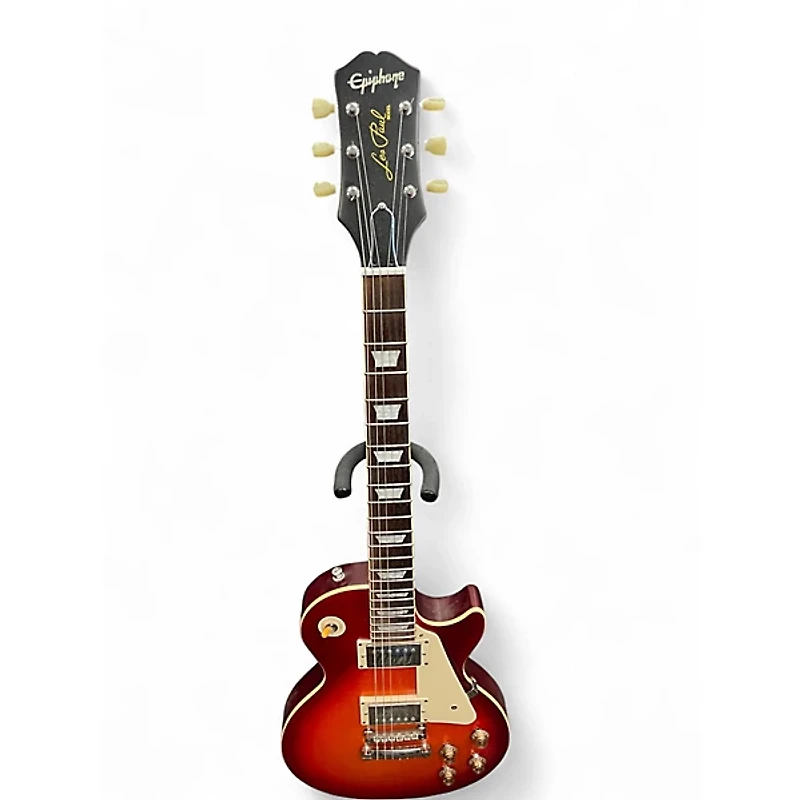 Used Epiphone 1959 Reissue Les Paul Standard Dark Cherry Burst Solid Body Electric Guitar
