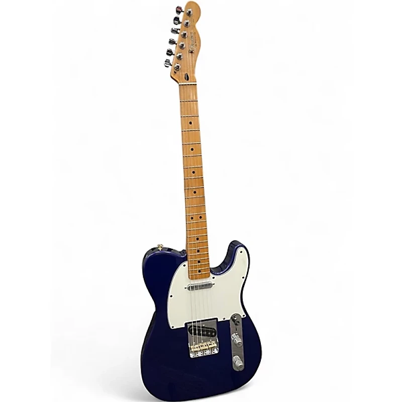 Used Fender Standard Telecaster Blue Solid Body Electric Guitar