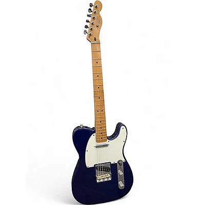 Used Fender Standard Telecaster Blue Solid Body Electric Guitar
