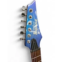Used Ibanez GRG121SP Blue Metal Chameleon Solid Body Electric Guitar