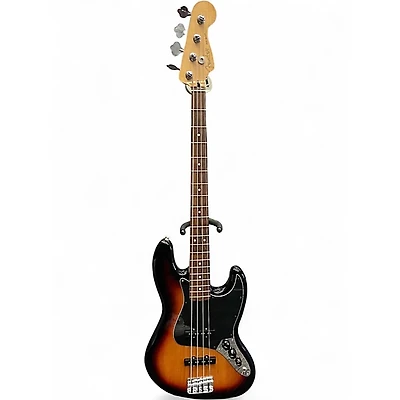 Used Fender Player Jazz Bass 3 Color Sunburst Electric Bass Guitar