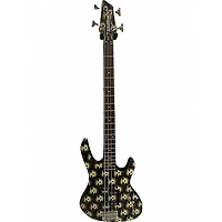 Used Washburn xb102 Black Electric Bass Guitar