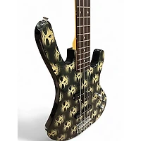 Used Washburn xb102 Black Electric Bass Guitar