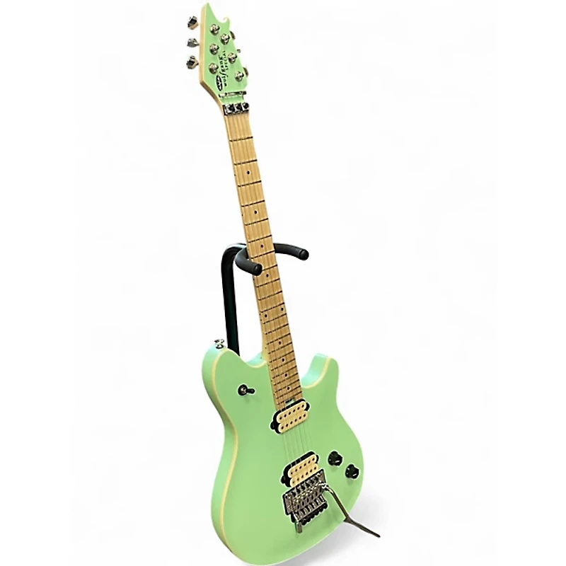Used EVH Wolfgang Special SATIN SURF GREEN Solid Body Electric Guitar