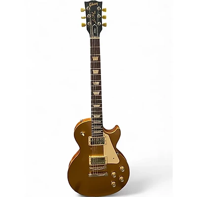 Used Gibson Les Paul Tribute Gold Top Solid Body Electric Guitar