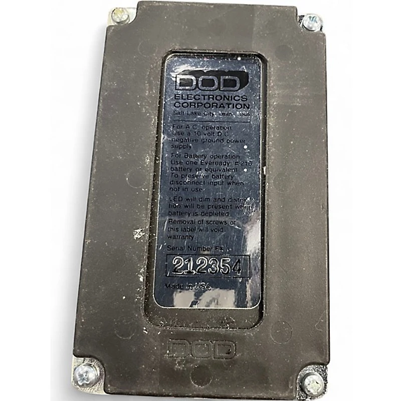 Used DOD FX75-B Effect Pedal